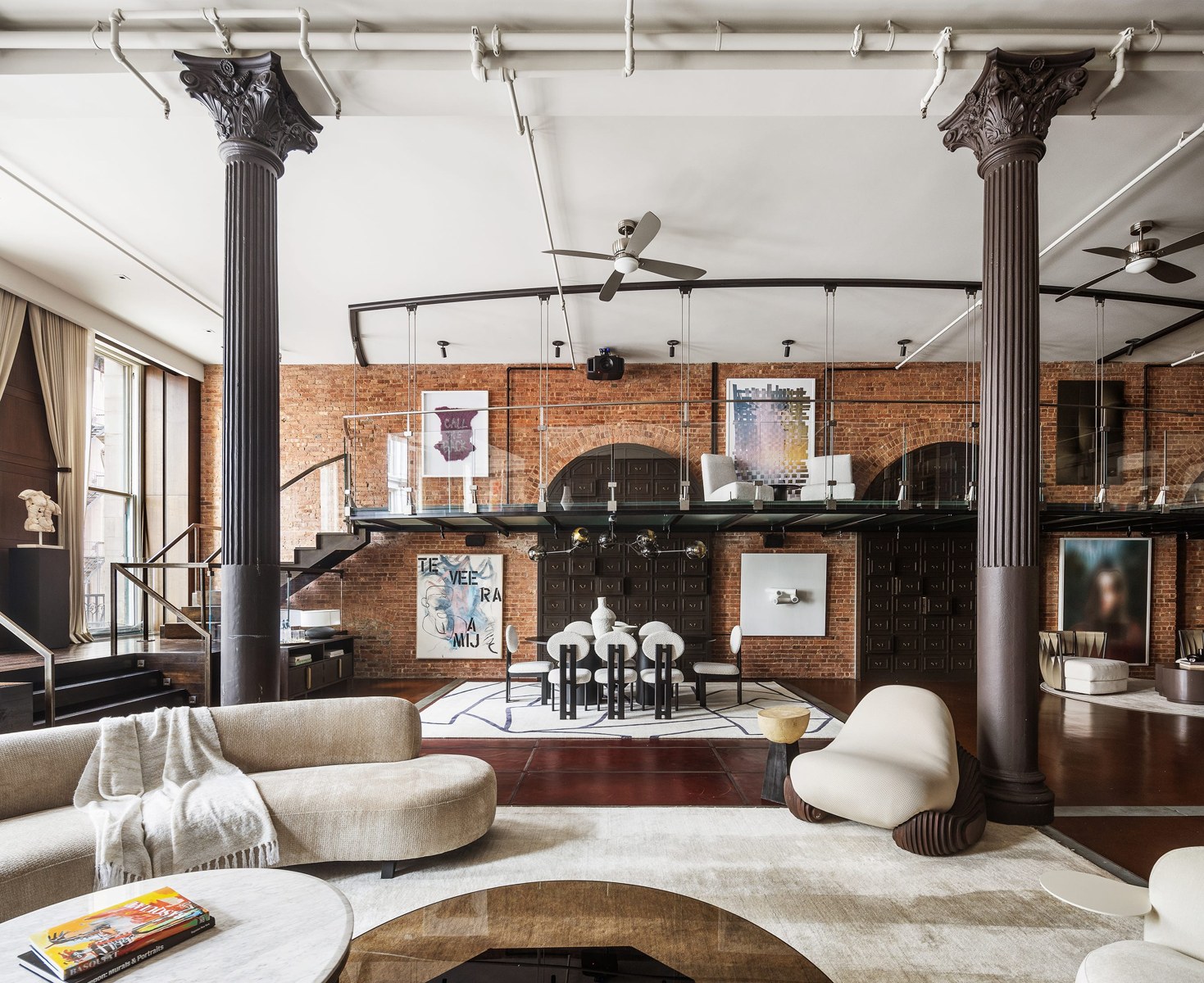 Architectural reference image for the illustrative SoHo Gallery Loft listing